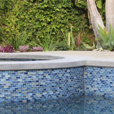 The Pretty Petal - Blue Mosaic